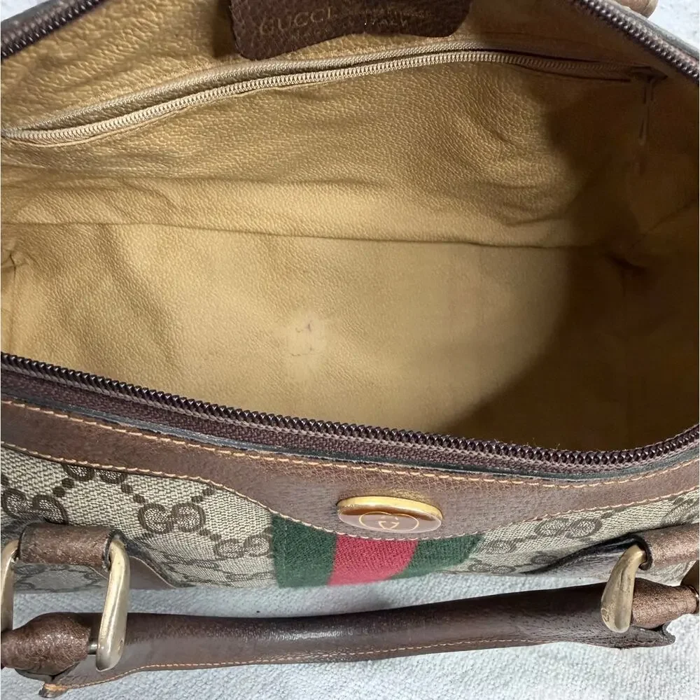 GUCCI Supreme Boston Bag